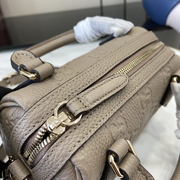GUCCI EMBLEM MINI BOSTON BAG