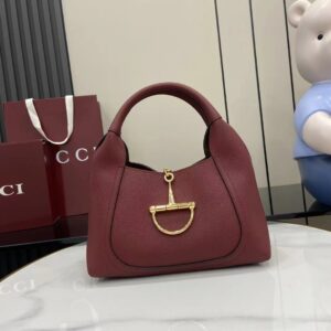 GUCCI SOFTBIT MEDIUM TOP HANDLE BAG