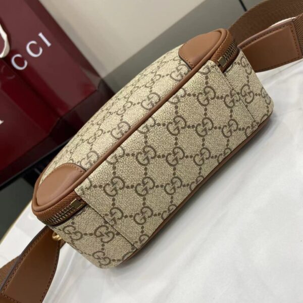 GUCCI EMBLEM MINI CROSSBODY BAG