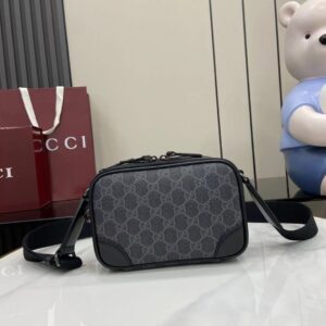 GUCCI EMBLEM MINI CROSSBODY BAG