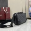 GUCCI EMBLEM MINI CROSSBODY BAG
