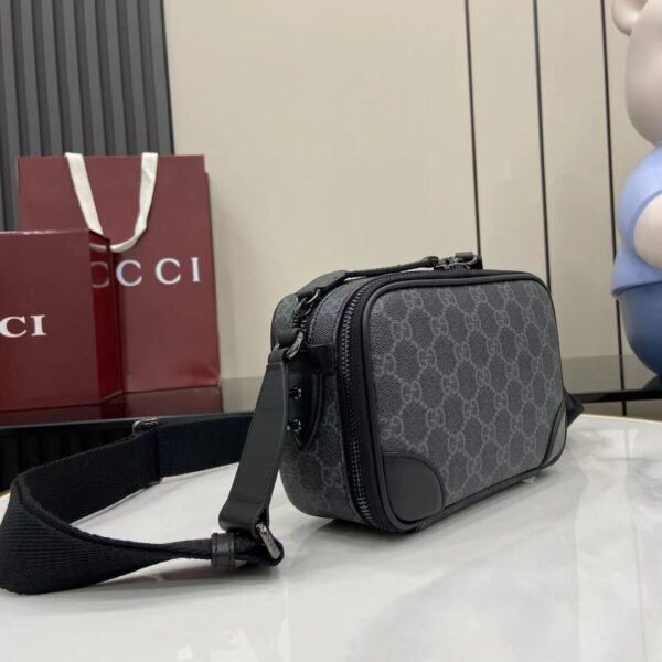 GUCCI EMBLEM MINI CROSSBODY BAG