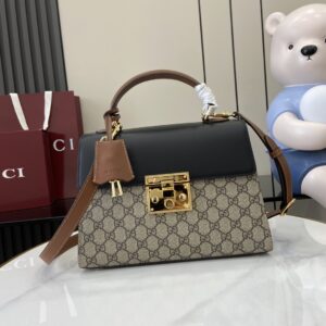 GUCCI Padlock Top Handle Handbag 2way