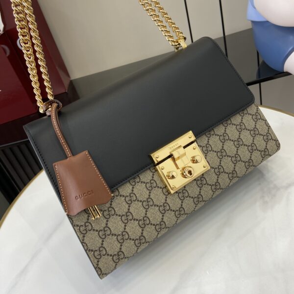 GUCCI Padlock GG Shoulder Bag