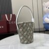 GUCCI CHILDREN’S PRINTED GG BUCKET BAG