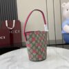 GUCCI CHILDREN’S PRINTED GG BUCKET BAG