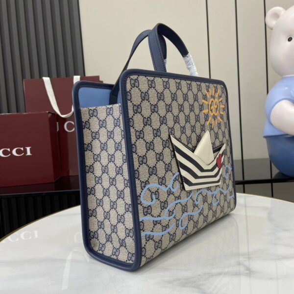 GUCCI CHILDREN’S PRINTED GG TOTE BAG