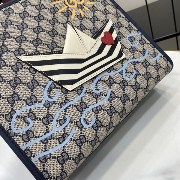 GUCCI CHILDREN’S PRINTED GG TOTE BAG