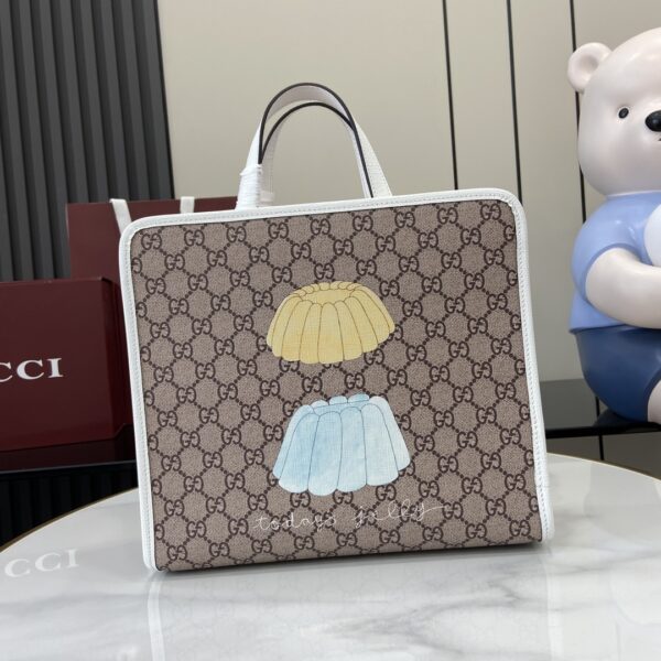 GUCCI CHILDREN’S PRINTED GG TOTE BAG