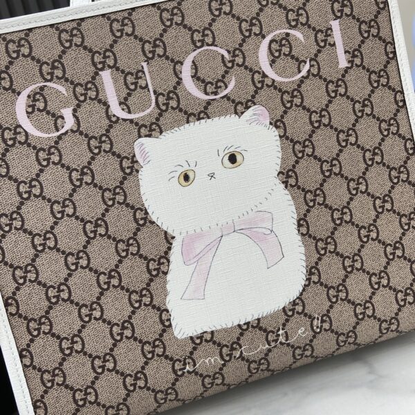 GUCCI CHILDREN’S PRINTED GG TOTE BAG