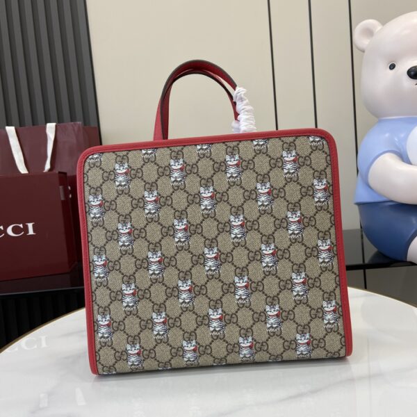 GUCCI CHILDREN’S PRINTED GG TOTE BAG