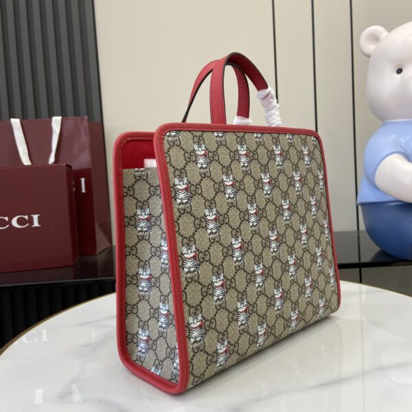 GUCCI CHILDREN’S PRINTED GG TOTE BAG