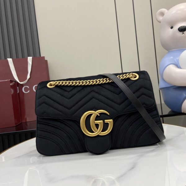 GUCCI GG MARMONT LARGE SHOULDER BAG