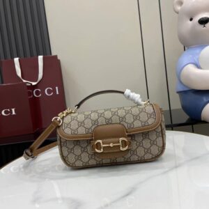 GUCCI HORSEBIT 1955 SOFT SMALL TOP HANDLE BAG