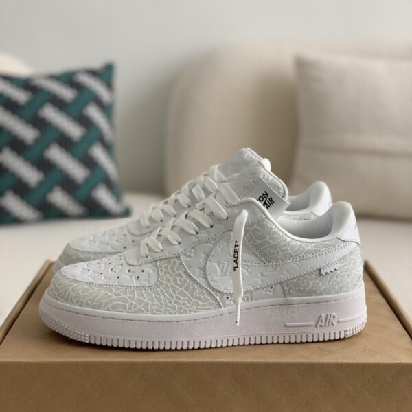 White Lettering Sneakers