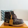「#2534」Wheat colored letter ankle boots