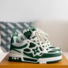Skate Sneaker Green White Men's