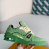 Green casual sneakers