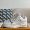 Luxury Leather Platform Sneakers