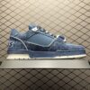 Denim Low-Top Casual Sneakers