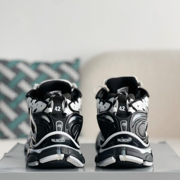 Balenciaga Runner White Black White