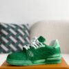 GREEN TRAINER SNEAKERS
