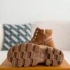 「#2521」Wheat colored letter ankle boots