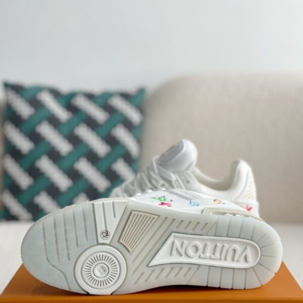 Trainer Orange Teal Vintage Sneaker