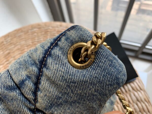 YSL PUFFER SMALL CHAIN BAG