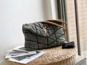 YSL PUFFER SMALL CHAIN BAG