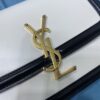 YSL SOLFERINO SMALL SATCHEL IN CANVAS AND BOX SAINT LAURENT LEATHER
