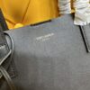 YSL Leather Shopping Tote Bag