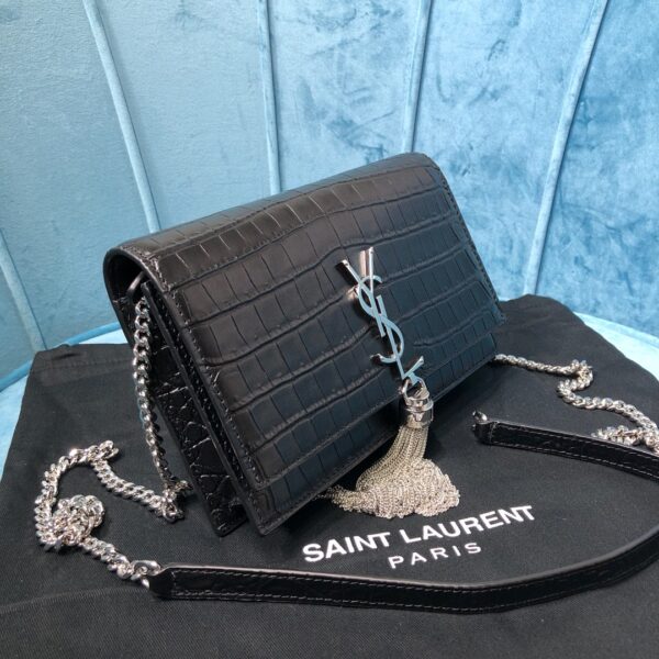 YSL KATE CHAIN WALLET WITH TASSEL