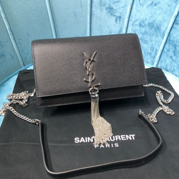 YSL KATE CHAIN WALLET WITH TASSEL