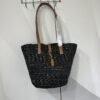 YSL PANIER SMALL BAG IN CROCHET RAFFIA