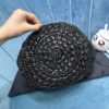 YSL PANIER SMALL BAG IN CROCHET RAFFIA