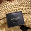 YSL RIVE GAUCHE SUPPLE TOTE BAG IN RAFFIA CROCHET
