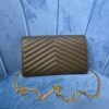 YSL CASSANDRE MATELASSÉ CHAIN WALLET