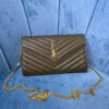 YSL CASSANDRE MATELASSÉ CHAIN WALLET