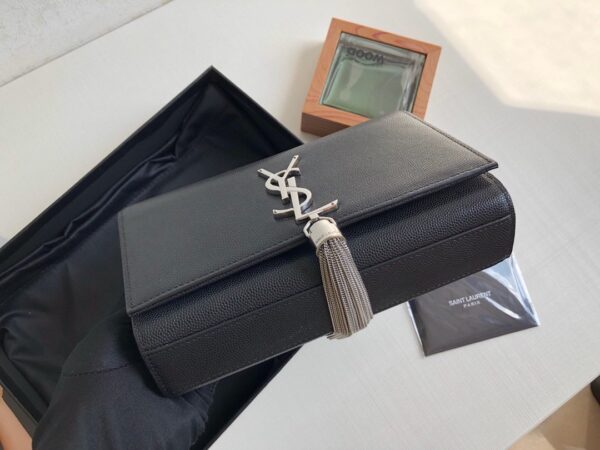 YSL KATE SMALL CHAIN BAG WITH TASSEL