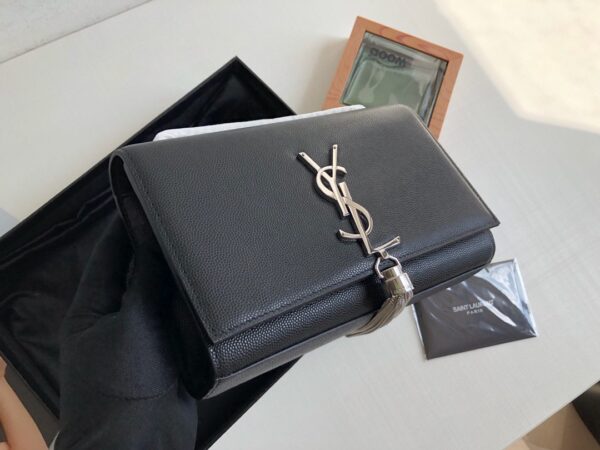 YSL KATE SMALL CHAIN BAG WITH TASSEL
