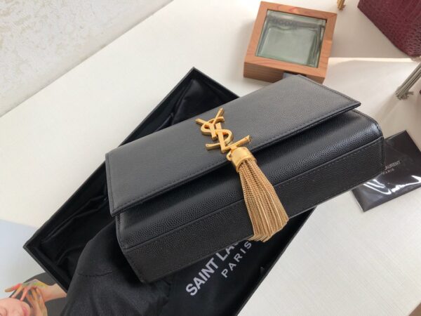 YSL KATE SMALL CHAIN BAG WITH TASSEL