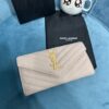 YSL CASSANDRE MATELASSÉ LARGE FLAP WALLET