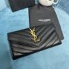 YSL CASSANDRE MATELASSÉ LARGE FLAP WALLET