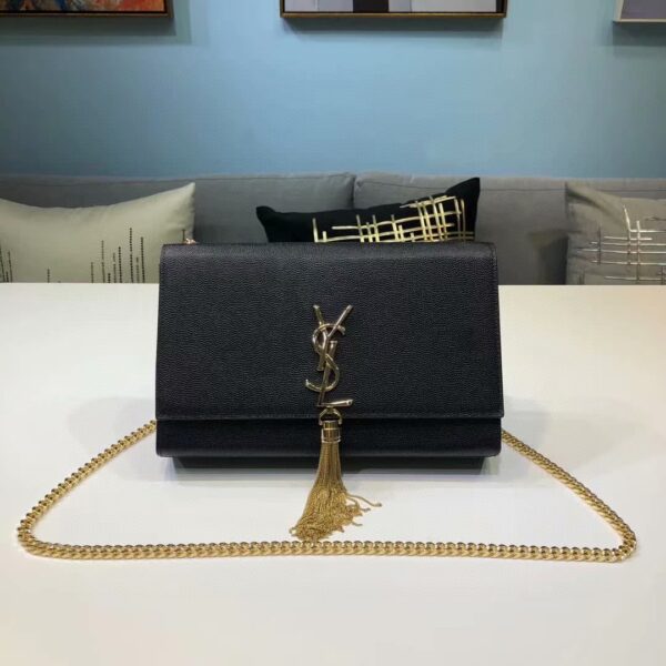 YSL KATE MEDIUM CHAIN BAG WITH TASSEL