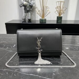 YSL KATE MEDIUM CHAIN BAG WITH TASSEL
