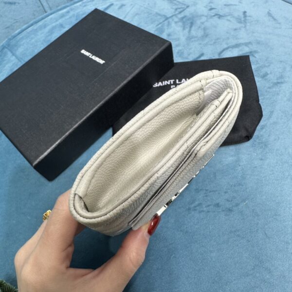 YSL CASSANDRE MATELASSÉ SMALL ENVELOPE WALLET