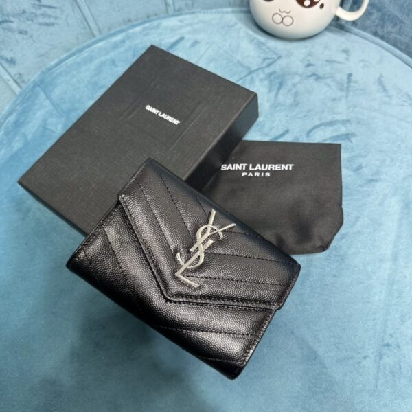 YSL CASSANDRE MATELASSÉ SMALL ENVELOPE WALLET