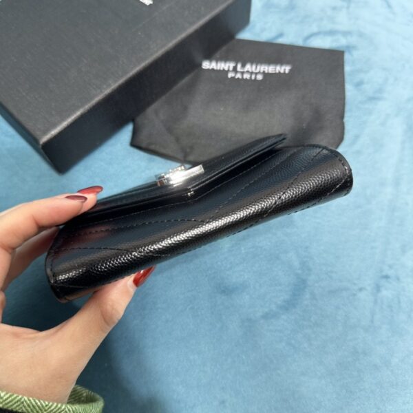 YSL CASSANDRE MATELASSÉ SMALL ENVELOPE WALLET