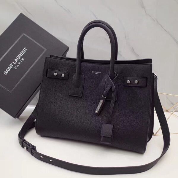 YSL SAC DE JOUR SOUPLE Tote Shoulder Bag